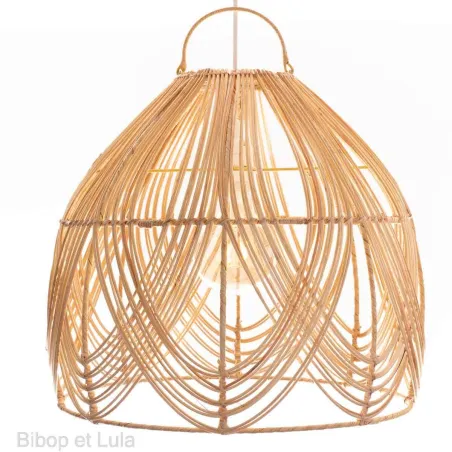 Suspension rotin Mohanna, 40 cm de diamètre