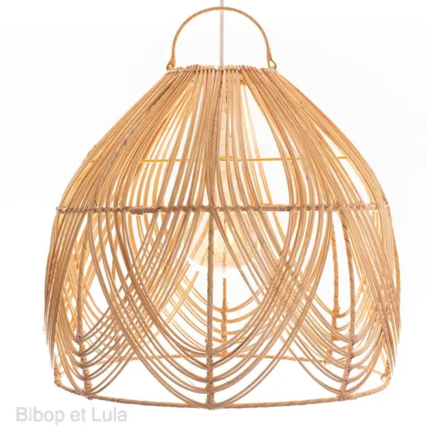 Suspension rotin Mohanna, 40 cm de diamètre