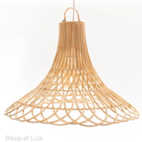 Suspension rotin Uma, 52 cm de diamètre