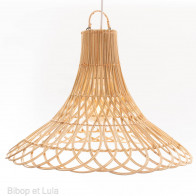 Suspension rotin Uma, 52 cm de diamètre