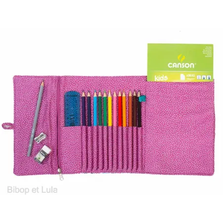Pochette à dessin de voyage Naïa