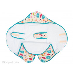 Nid d'ange couverture nomade coton Samba - Bibop et Lula