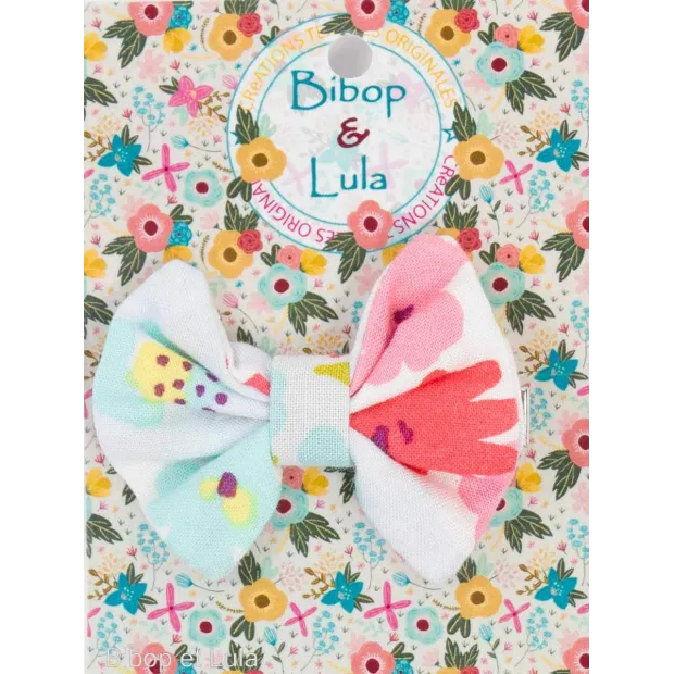 Barrette noeud papillon Jade