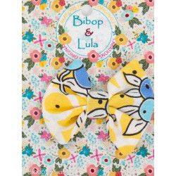 Barrette noeud papillon Lemon-tree - Bibop et Lula