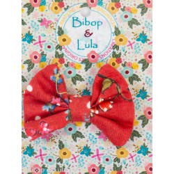 Barrette noeud papillon Paola - Bibop et Lula