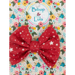 Barrette noeud papillon Stars - Bibop et Lula