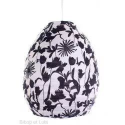 Lampion tissu boule japonaise ruche Debby - Bibop et Lula