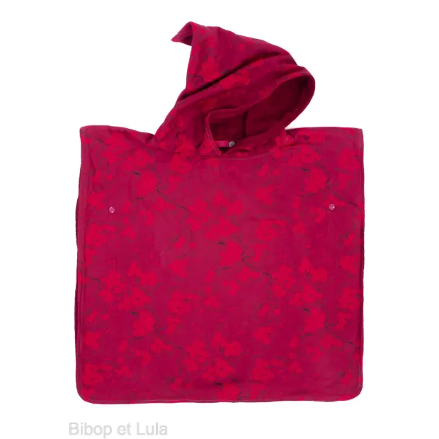 Poncho de bain à capuche Blossom