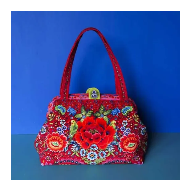 Kit Sac clic-clac Perruches rouge