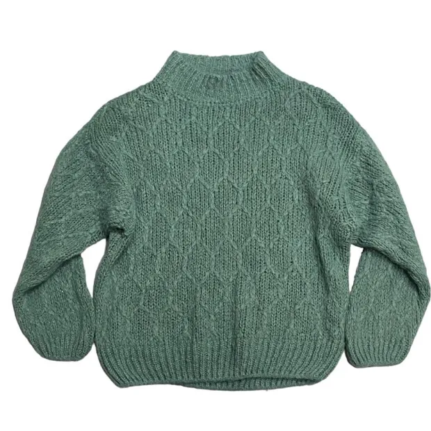 Pull Laine col haut