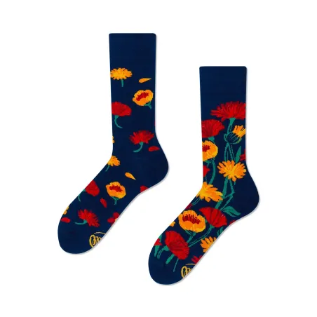 Chaussettes Flower Power Navy
