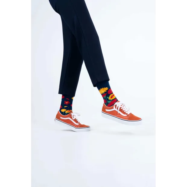 Chaussettes Flower Power Navy