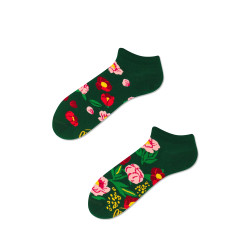 Socquettes Flower Power Green - Bibop et Lula