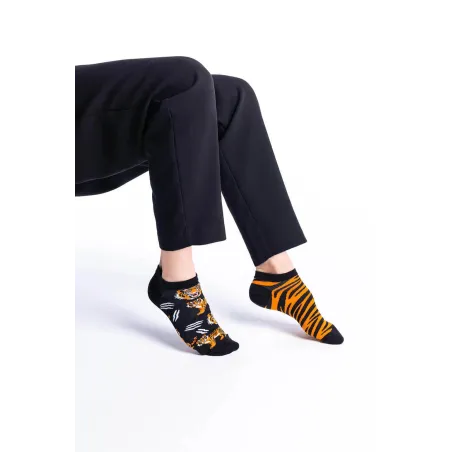 Socquettes Flower Power Navy