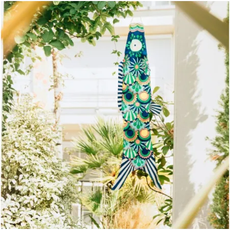 Koinobori Tropical Navy by Yukari