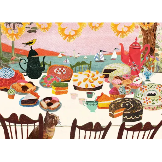 Carte Postale Repas Gourmand