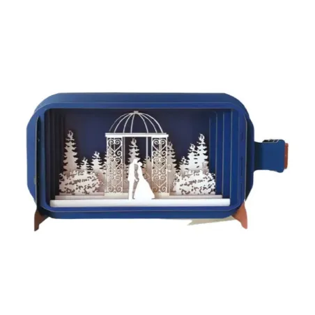 3D Pop Up Carte Mariage