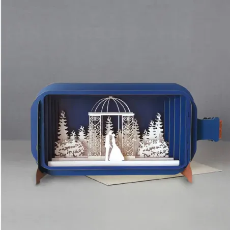 3D Pop Up Carte Mariage