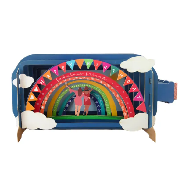 3D Pop Up Carte Anniversaire