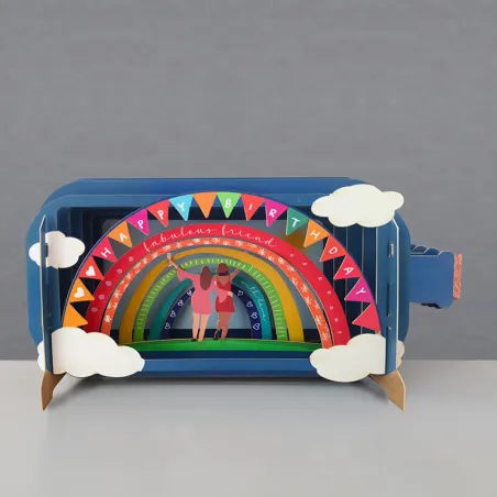 3D Pop Up Carte Anniversaire