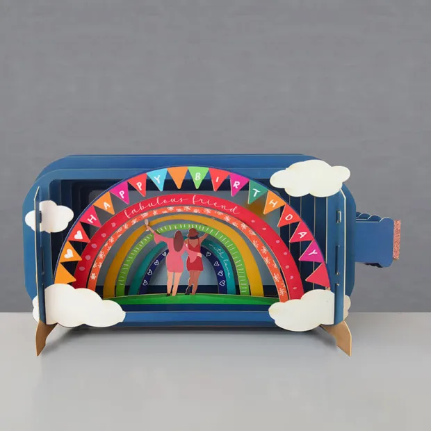 3D Pop Up Carte Anniversaire