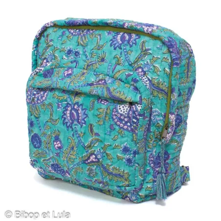 Sac à dos matelassé double poche Agus
