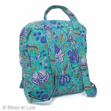 Sac à dos matelassé double poche Agus