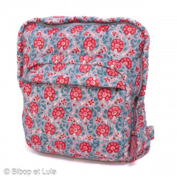 Sac à dos matelassé double poche Bageecha - Bibop et Lula