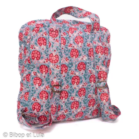 Sac à dos matelassé double poche Bageecha