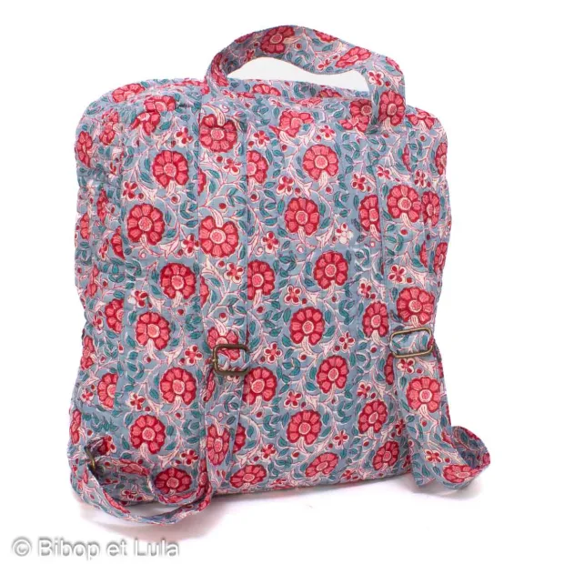 Sac à dos matelassé double poche Bageecha