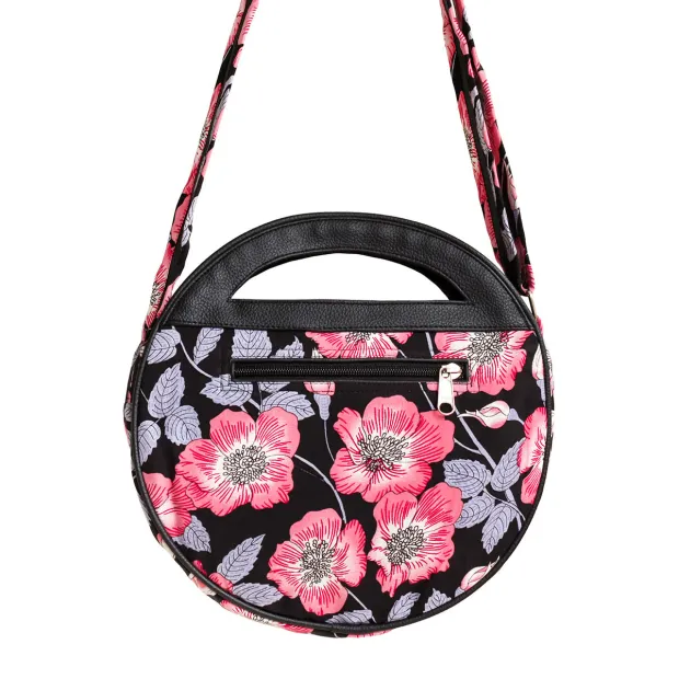 Sac à main rond Rosetta Noir