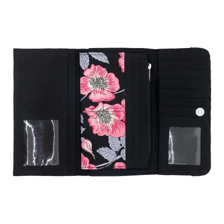 Portefeuille compagnon Rosetta Noir