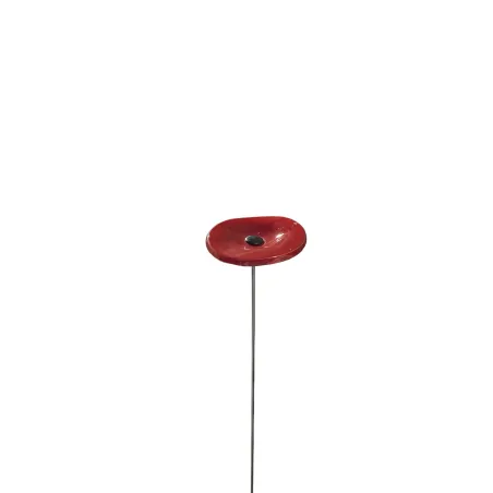 Fleurs en verre rouge - Petit