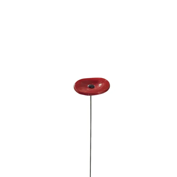 Fleurs en verre rouge - Petit