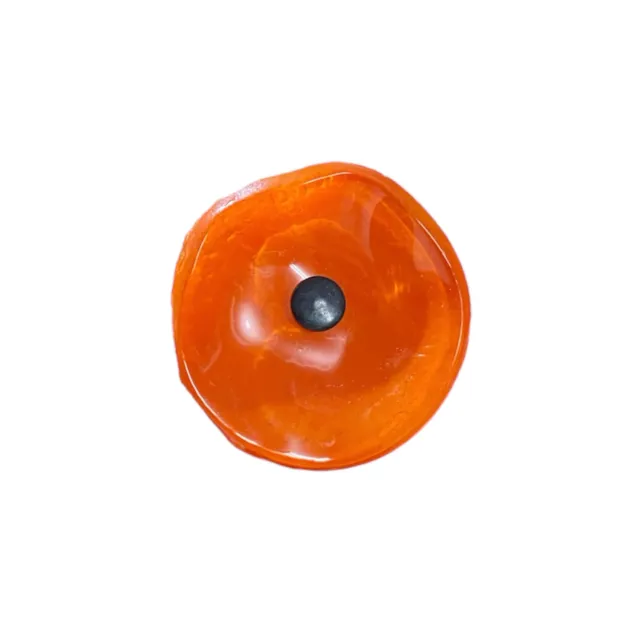 Fleurs en verre orange coquelicots - Petit