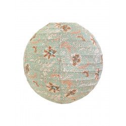 Lampion tissu boule japonaise rond Lusaka - Bibop et Lula