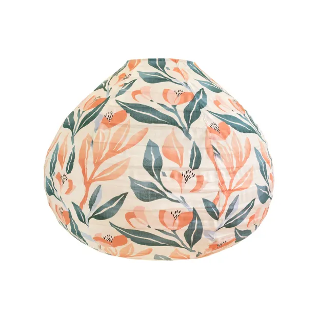 Lampion tissu boule japonaise goutte Daphné