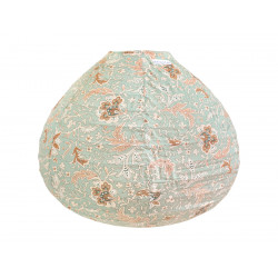 Lampion tissu boule japonaise goutte Lusaka - Bibop et Lula