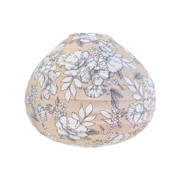 Lampion tissu boule japonaise goutte Thelma