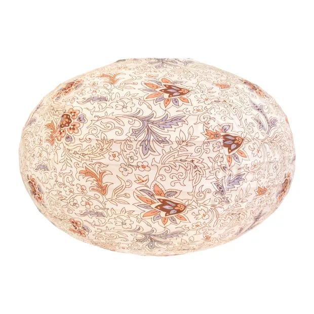 Lampion tissu boule japonaise ovale Bolero