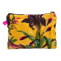 Grande pochette plate velours Parvati - Bibop et Lula