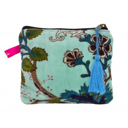 Petite pochette plate velours Alisha - Bibop et Lula