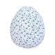 Lampion tissu boule japonaise oeuf Blue Poppy - Bibop et Lula