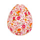 Lampion tissu boule japonaise oeuf Brasilia - Bibop et Lula