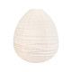 Lampion tissu boule japonaise oeuf Lin - Bibop et Lula