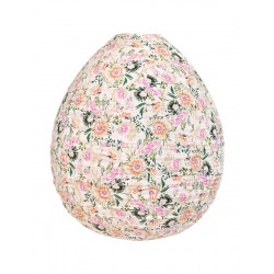 Lampion tissu boule japonaise oeuf Quito - Bibop et Lula