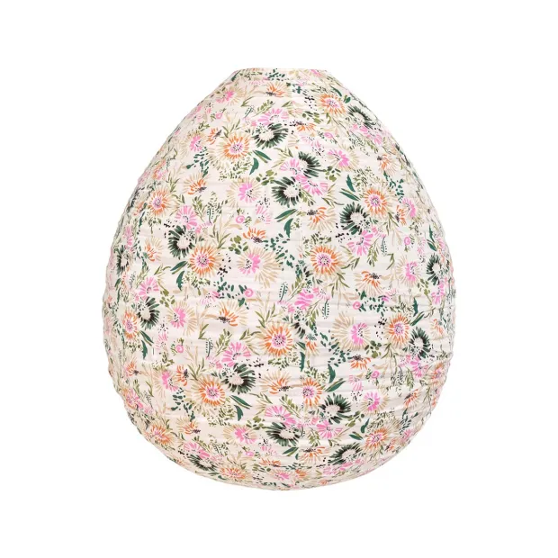 Lampion tissu boule japonaise oeuf Quito