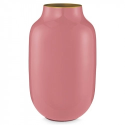 Petit Vase en métal Ovale Rose Jacinthe - Bibop et Lula