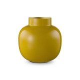 Petit Vase en métal Rond Jaune Soleil - Bibop et Lula