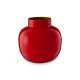 Petit Vase en métal Rond Rouge Cerise - Bibop et Lula